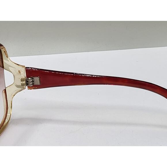 Vintage 70s Solarmate Sunglasses Oversized Butterfly Frame Gradient Lens - Picture 6 of 12